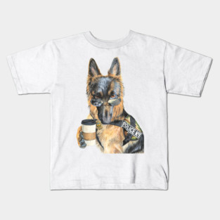 K9 Coffee Kids T-Shirt