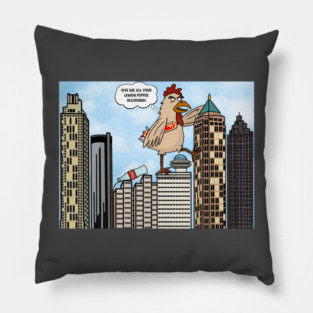 Revenge of the Wings Pillow