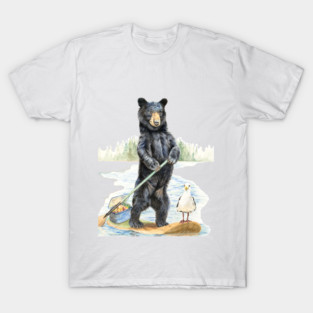 paddle board bear T-Shirt
