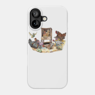 Life as a hen Phone Case