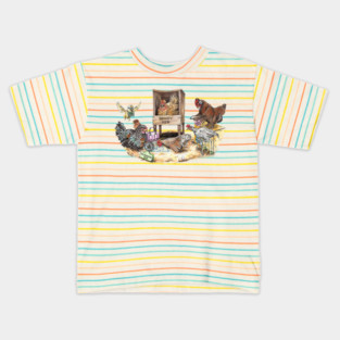 Life as a hen Kids T-Shirt