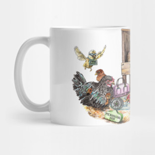 Life as a hen Mug