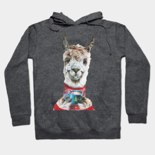 Christmas Llama Hoodie