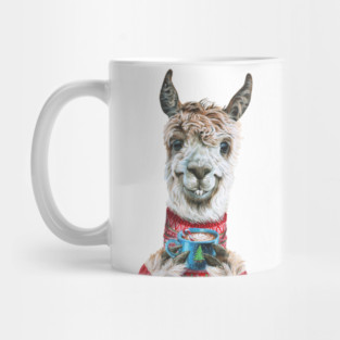 Christmas Llama Mug