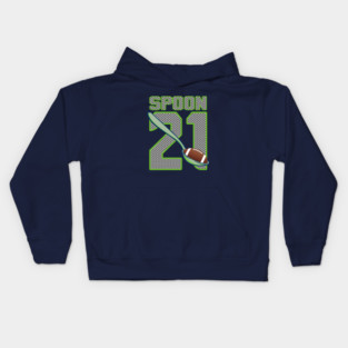 Seattle Seahawks Devon Witherspoon by CH3Media Kids Hoodie