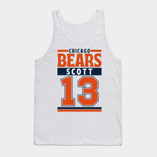Chicago Bears Scott 13 American Football Edition 3 Tank Top