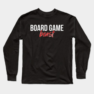 Board Game Beast Long Sleeve T-Shirt