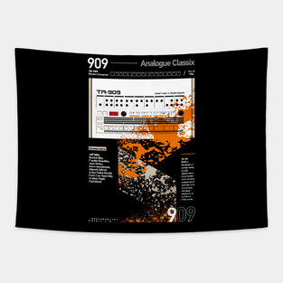 909 Classix Orange Tapestry