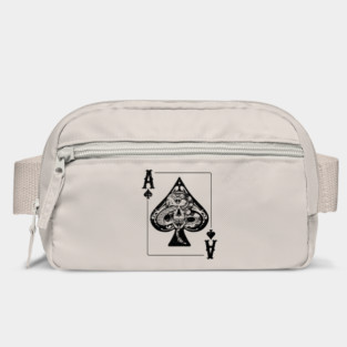 Skull and Snake Ace of Spades Poker fan gift Bag