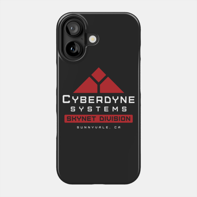Cyberdyne Systems Skynet Division T-shirt Phone Case by dumbshirts