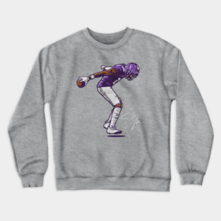 Justin Jefferson Superstar Pose Crewneck Sweatshirt