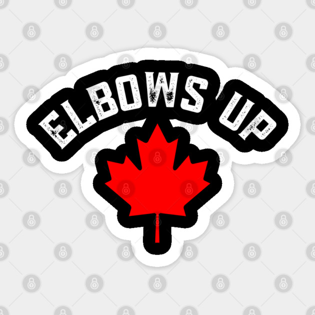 Elbows-Up Sticker by BlackMeme94
