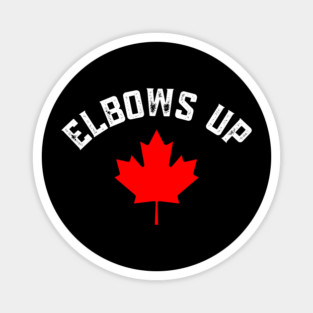 Elbows-Up Magnet