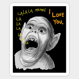Bat Boy Loves You Sticker
