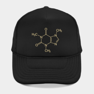 Caffeine Molecule Hat