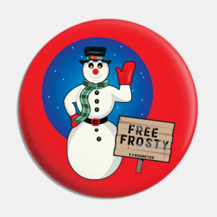 Free Frosty From The Kranks Pin