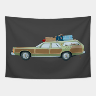 "Wagon Queen Family Truckster" Tapestry