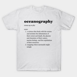 Oceanography T-Shirt
