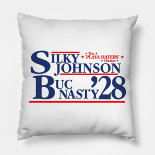 Silky Johnson & Buc Nasty 2028 Pillow