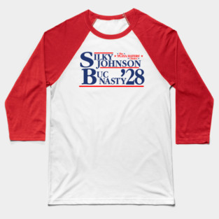 Silky Johnson & Buc Nasty 2028 Baseball T-Shirt