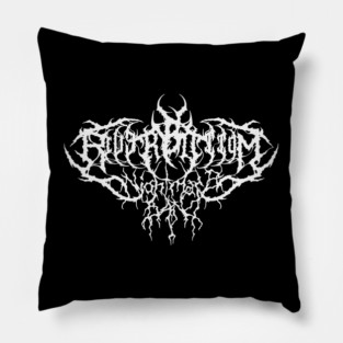 The Riverbottom Black Metal Band Pillow