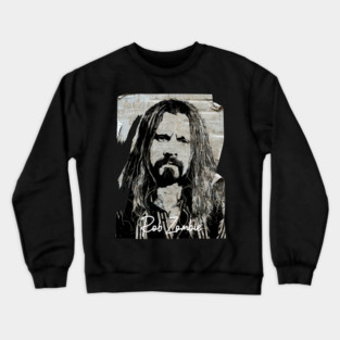 Rob Zombie 80s Vintage Old Poster Crewneck Sweatshirt