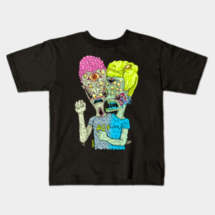 Metal Monsters Kids T-Shirt
