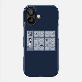 Portal-Creation Gun 2026 Calendar Phone Case