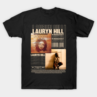 Lauryn Hill Fugees The Famous Vintage Retro Rock Rap Hiphop T-Shirt