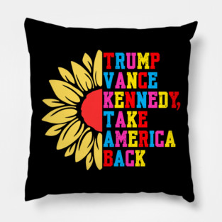 Trump-Vance-Kennedy Pillow