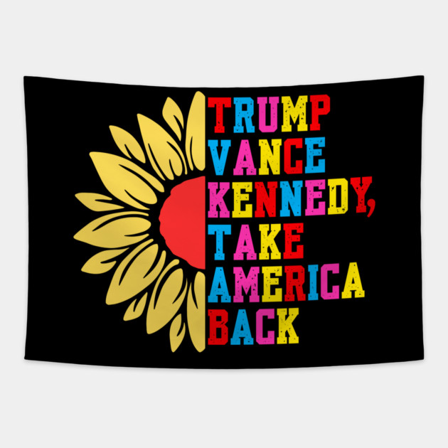 Trump-Vance-Kennedy Tapestry by BlackMeme94