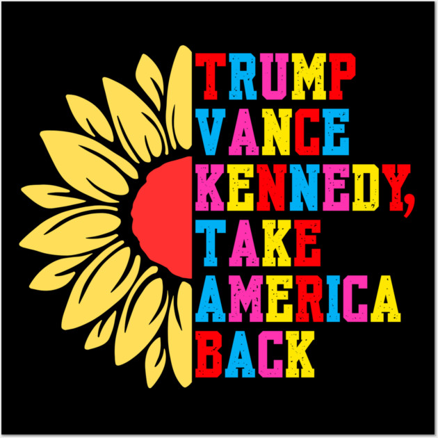 Trump-Vance-Kennedy Wall Art by BlackMeme94