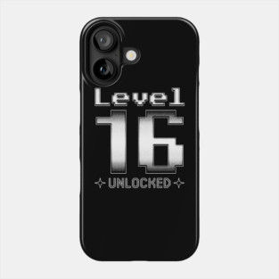 Level 16 Unlocked Phone Case