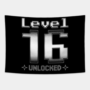 Level 16 Unlocked Tapestry