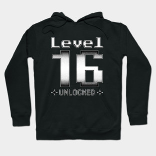 Level 16 Unlocked Hoodie