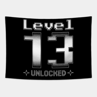 Level 13 Unlocked Tapestry