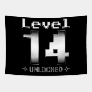 Level 14 Unlocked Tapestry