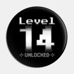 Level 14 Unlocked Pin
