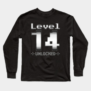 Level 14 Unlocked Long Sleeve T-Shirt
