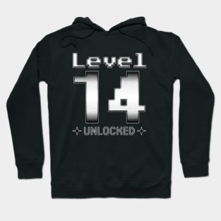 Level 14 Unlocked Hoodie
