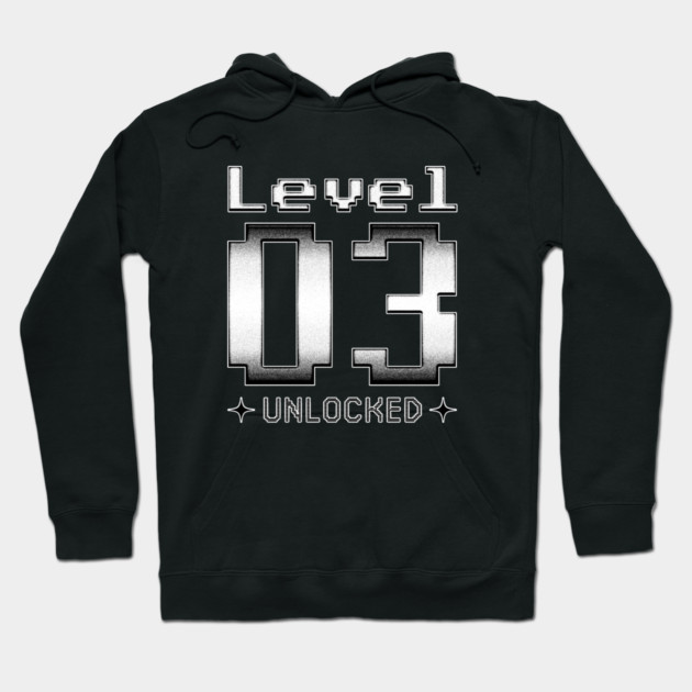 Level 03 Unlocked Hoodie by  magiccatto