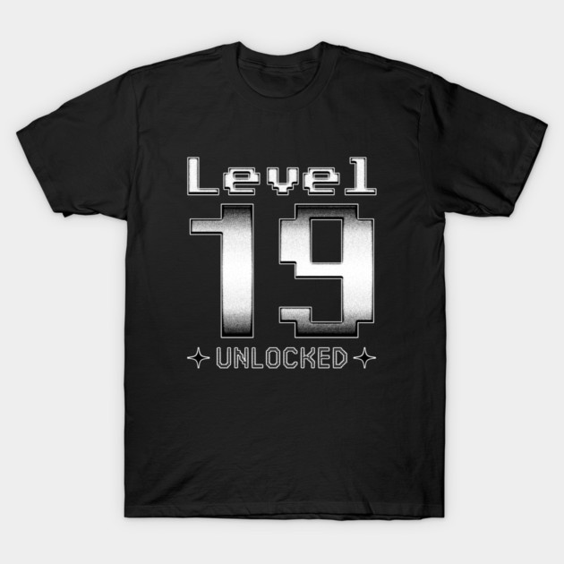 Level 19 Unlocked T-Shirt by  magiccatto