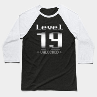 Level 19 Unlocked Baseball T-Shirt