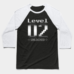 Level 02 Unlocked Baseball T-Shirt