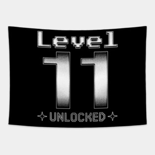 Level 11 Unlocked Tapestry