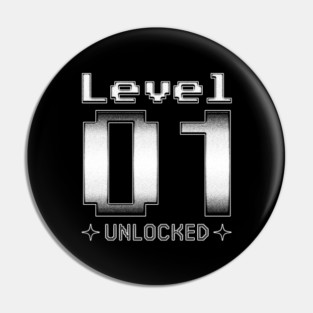 Level 1 Unlocked Pin