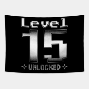 Level 15 Unlocked Tapestry
