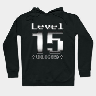 Level 15 Unlocked Hoodie