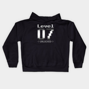 Level 07 Unlocked Kids Hoodie
