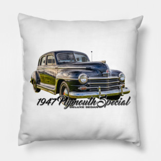 1947 Plymouth Special DeLuxe Sedan Pillow